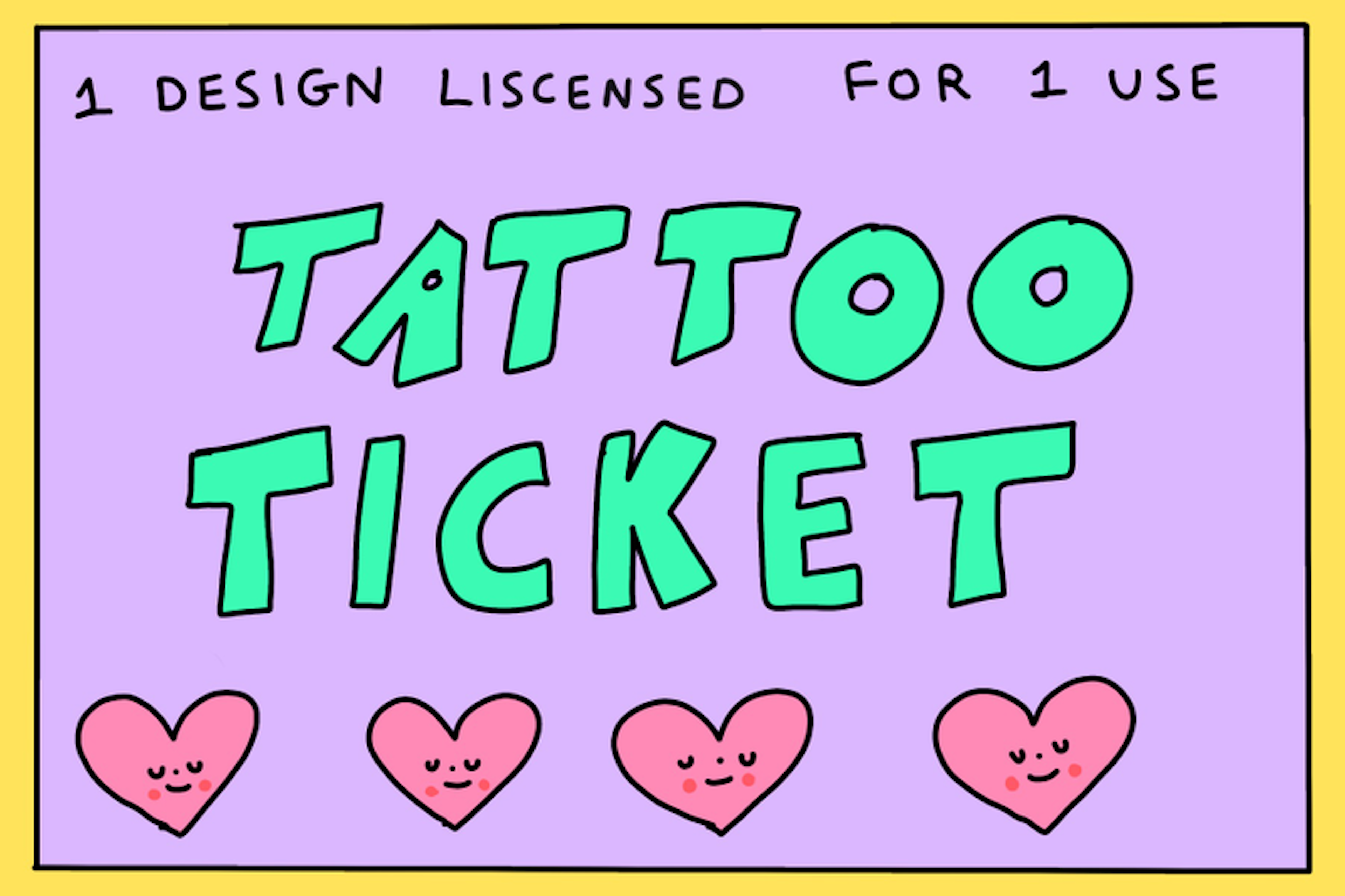 Tattoo Ticket 
